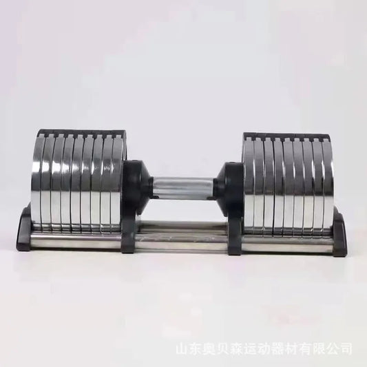 40Kg Dumbbell Gym Home Fitness Equipment Dumbbell Rack Counterweight Electroplating Adjustable Dumbbell