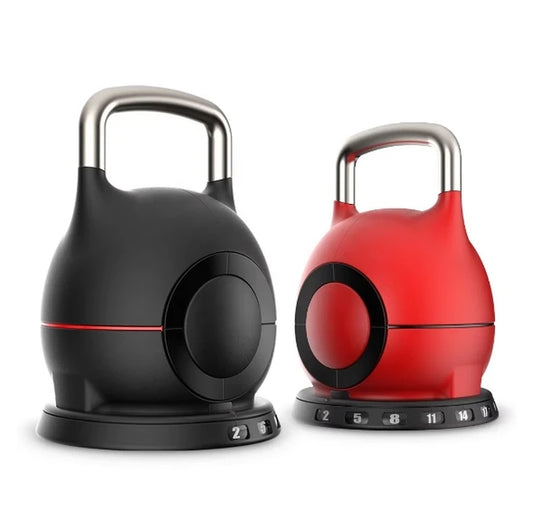 20Kg (44Lbs) Premium Adjustable Kettlebell for Gym Workouts and Weight Lifting