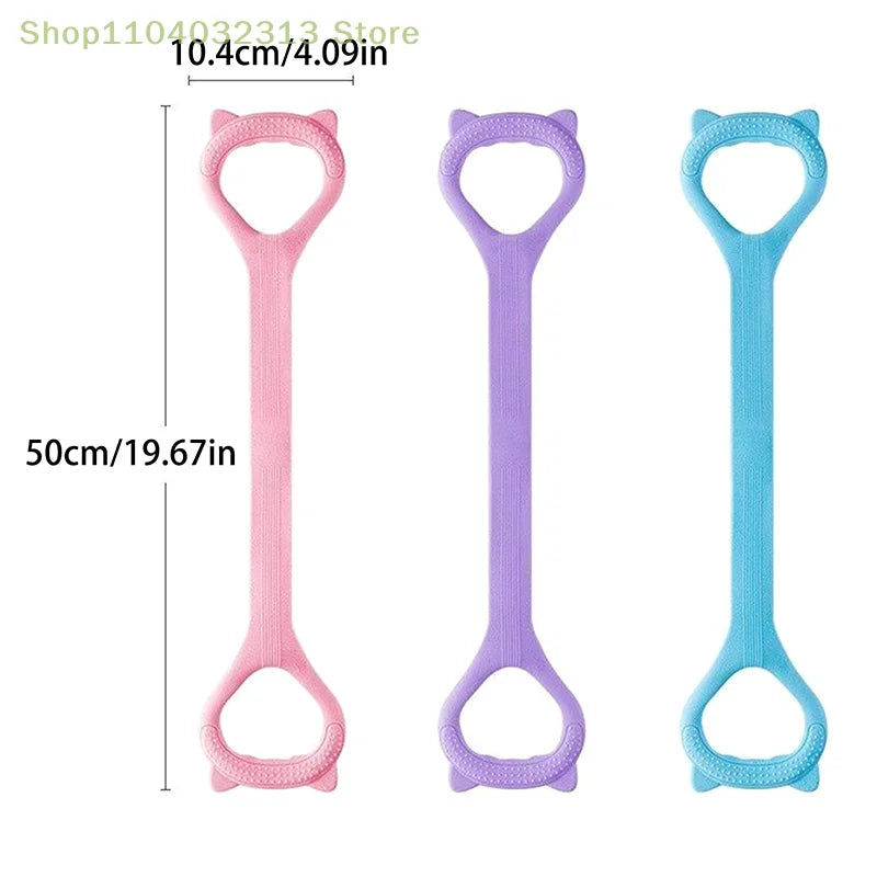 Elite 8-Piece Resistance Band Set for Arm, Back, and Shoulder Workouts - Ideal for Yoga, Pilates, and Physical Therapy