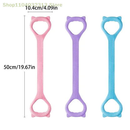 Elite 8-Piece Resistance Band Set for Arm, Back, and Shoulder Workouts - Ideal for Yoga, Pilates, and Physical Therapy