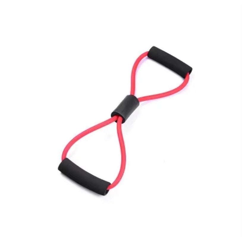 4-Piece Resistance Elastic Pull Rope Set for Home Gym Fitness Training