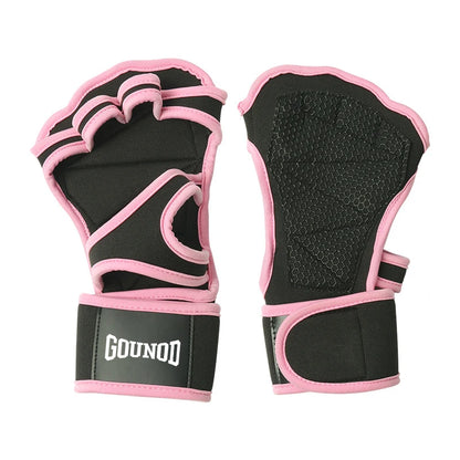 2-Piece Training Sport Gloves for Weightlifting and Fitness Protection