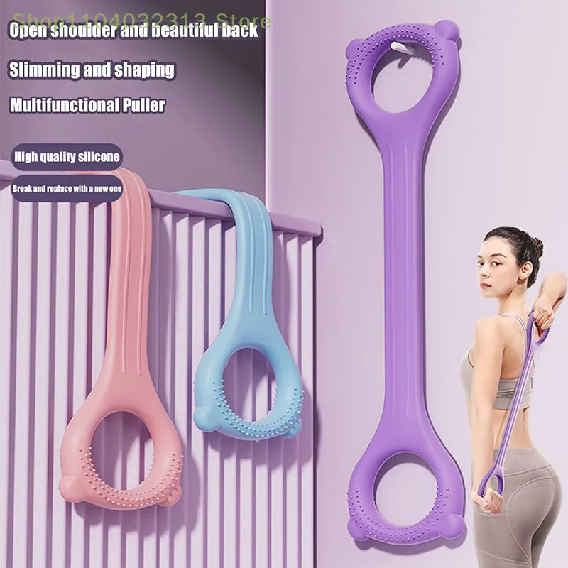 Elite 8-Piece Resistance Band Set for Arm, Back, and Shoulder Workouts - Ideal for Yoga, Pilates, and Physical Therapy