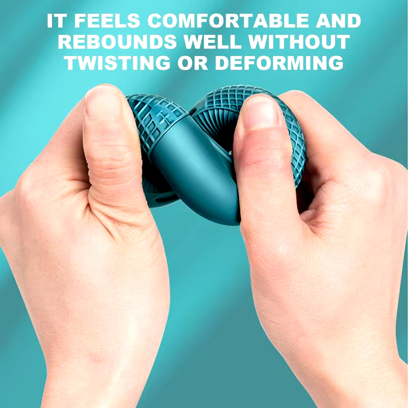 Silicone Finger Strengthening Ring - Hand Muscle Trainer and Wrist Exercise Device