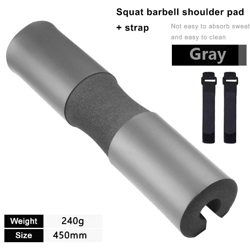 Thickened Non-Slip Barbell Shoulder Pads for Enhanced Neck Support and Protection during Weightlifting and Strength Training