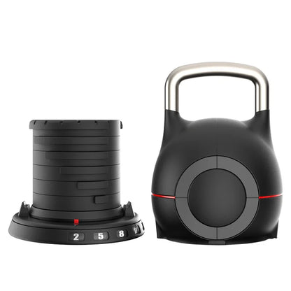 20Kg (44Lbs) Premium Adjustable Kettlebell for Gym Workouts and Weight Lifting