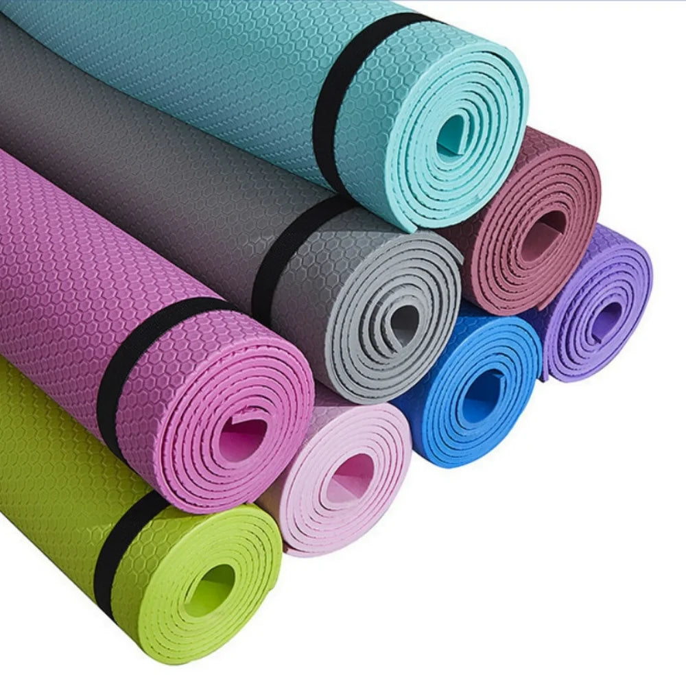 Premium Anti-Slip Yoga Mat - 3MM to 6MM EVA Comfort Foam for Yoga, Pilates, and Gymnastics