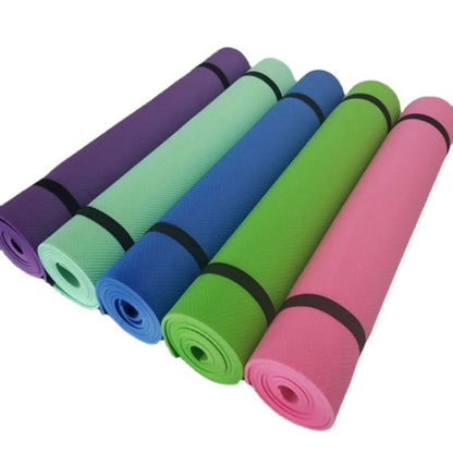 Premium Anti-Slip Yoga Mat - 3MM to 6MM EVA Comfort Foam for Yoga, Pilates, and Gymnastics