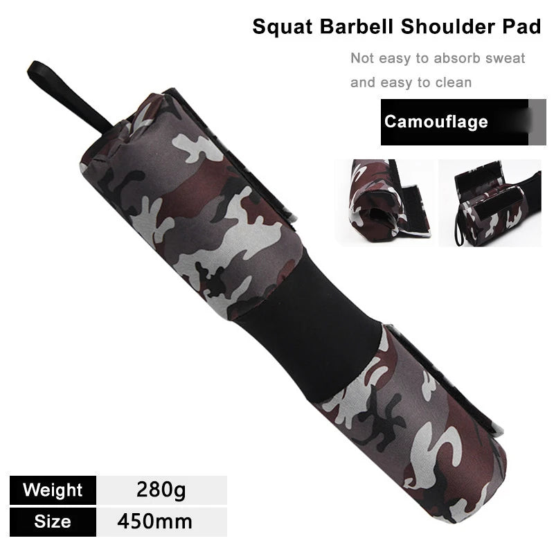Thickened Non-Slip Barbell Shoulder Pads for Enhanced Neck Support and Protection during Weightlifting and Strength Training