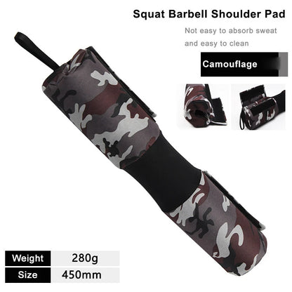 Thickened Non-Slip Barbell Shoulder Pads for Enhanced Neck Support and Protection during Weightlifting and Strength Training