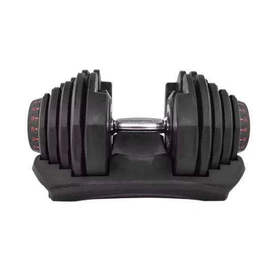 Adjustable Dumbbell Set (24-90 lbs) for Home Gym - Aluminum Weights with 1-Week Delivery