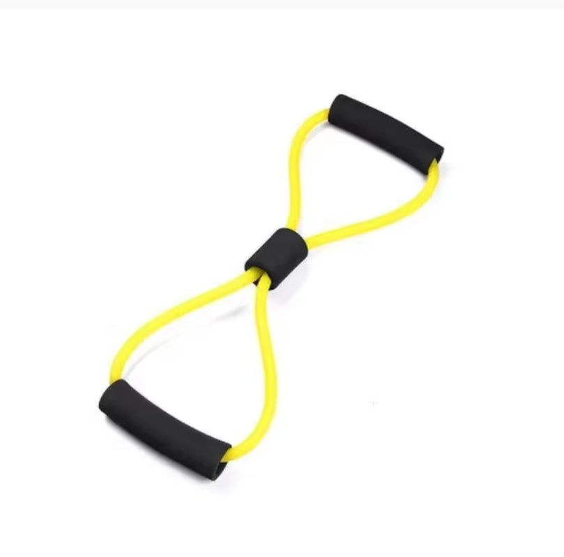 4-Piece Resistance Elastic Pull Rope Set for Home Gym Fitness Training