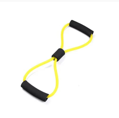 4-Piece Resistance Elastic Pull Rope Set for Home Gym Fitness Training