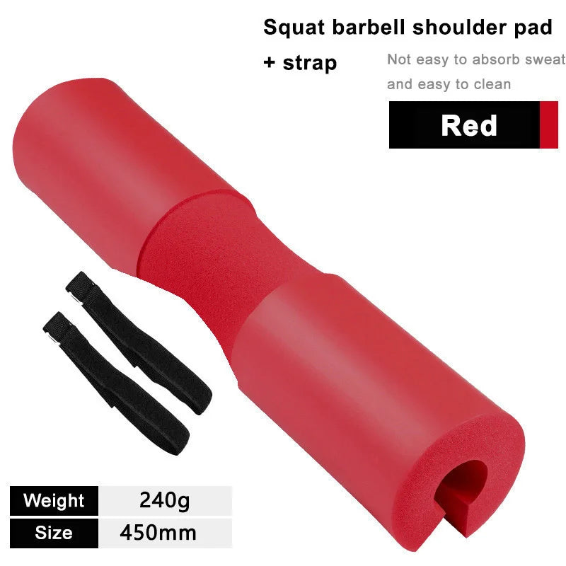 Thickened Non-Slip Barbell Shoulder Pads for Enhanced Neck Support and Protection during Weightlifting and Strength Training