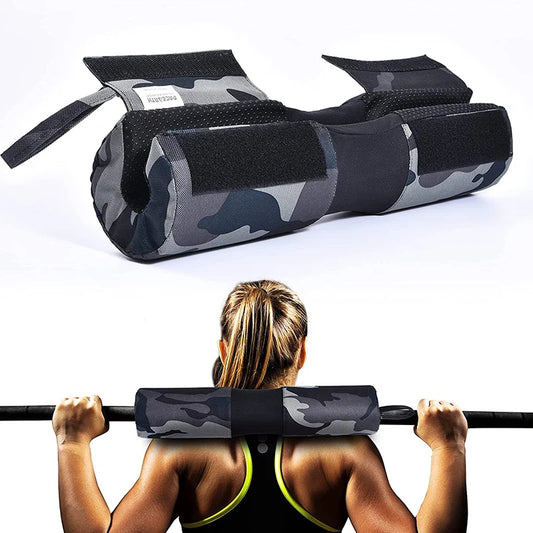 Thickened Non-Slip Barbell Shoulder Pads for Enhanced Neck Support and Protection during Weightlifting and Strength Training