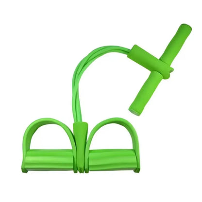 4-Piece Resistance Elastic Pull Rope Set for Home Gym Fitness Training