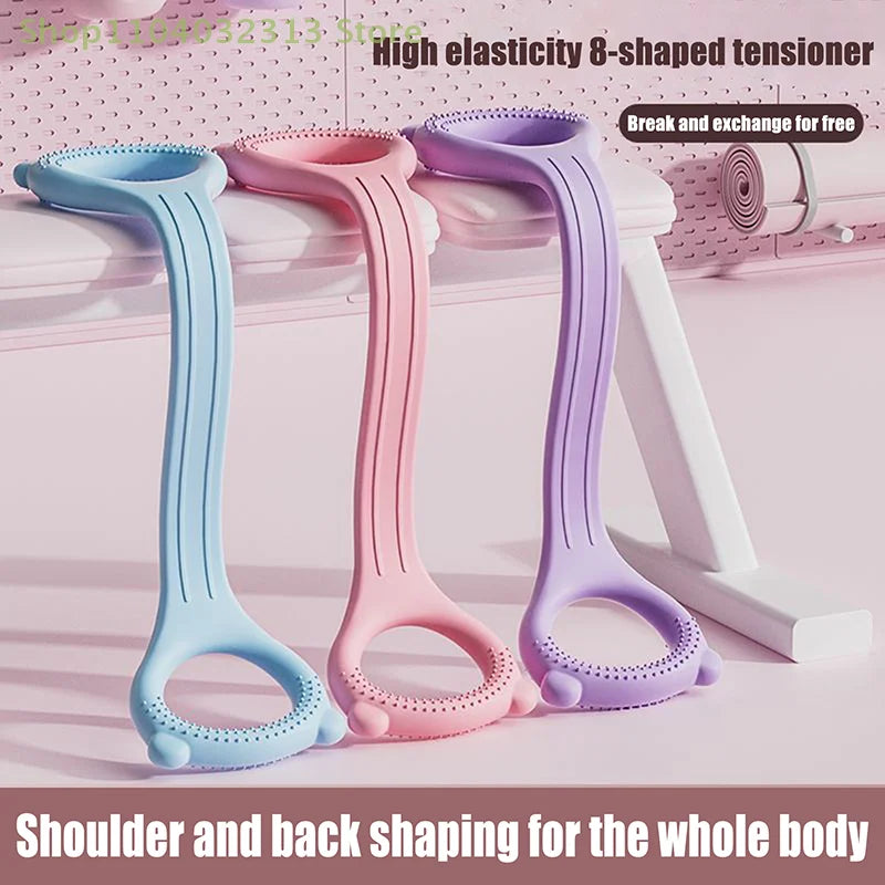 Elite 8-Piece Resistance Band Set for Arm, Back, and Shoulder Workouts - Ideal for Yoga, Pilates, and Physical Therapy