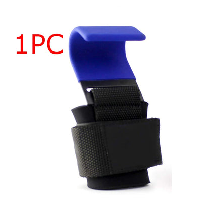 Weight Lifting Hook Grips with Wrist Wraps - Professional Hand-Bar Straps for Gym Fitness and Power Lifting