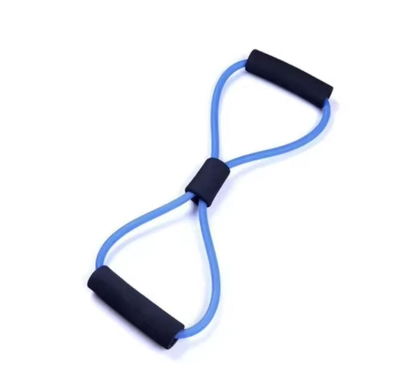 4-Piece Resistance Elastic Pull Rope Set for Home Gym Fitness Training