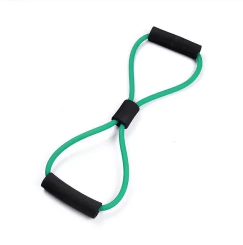 4-Piece Resistance Elastic Pull Rope Set for Home Gym Fitness Training