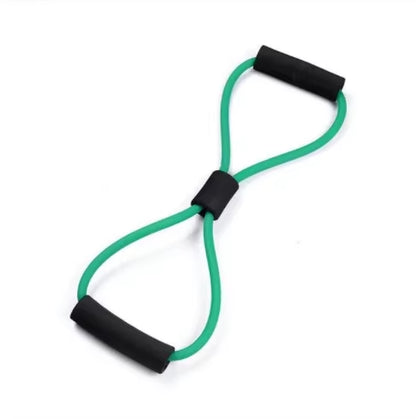 4-Piece Resistance Elastic Pull Rope Set for Home Gym Fitness Training
